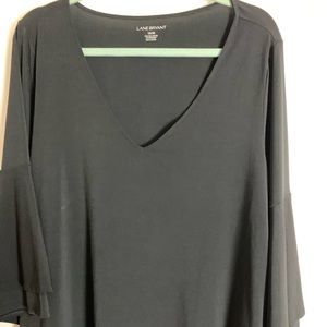 Lane Bryant Black Blouse